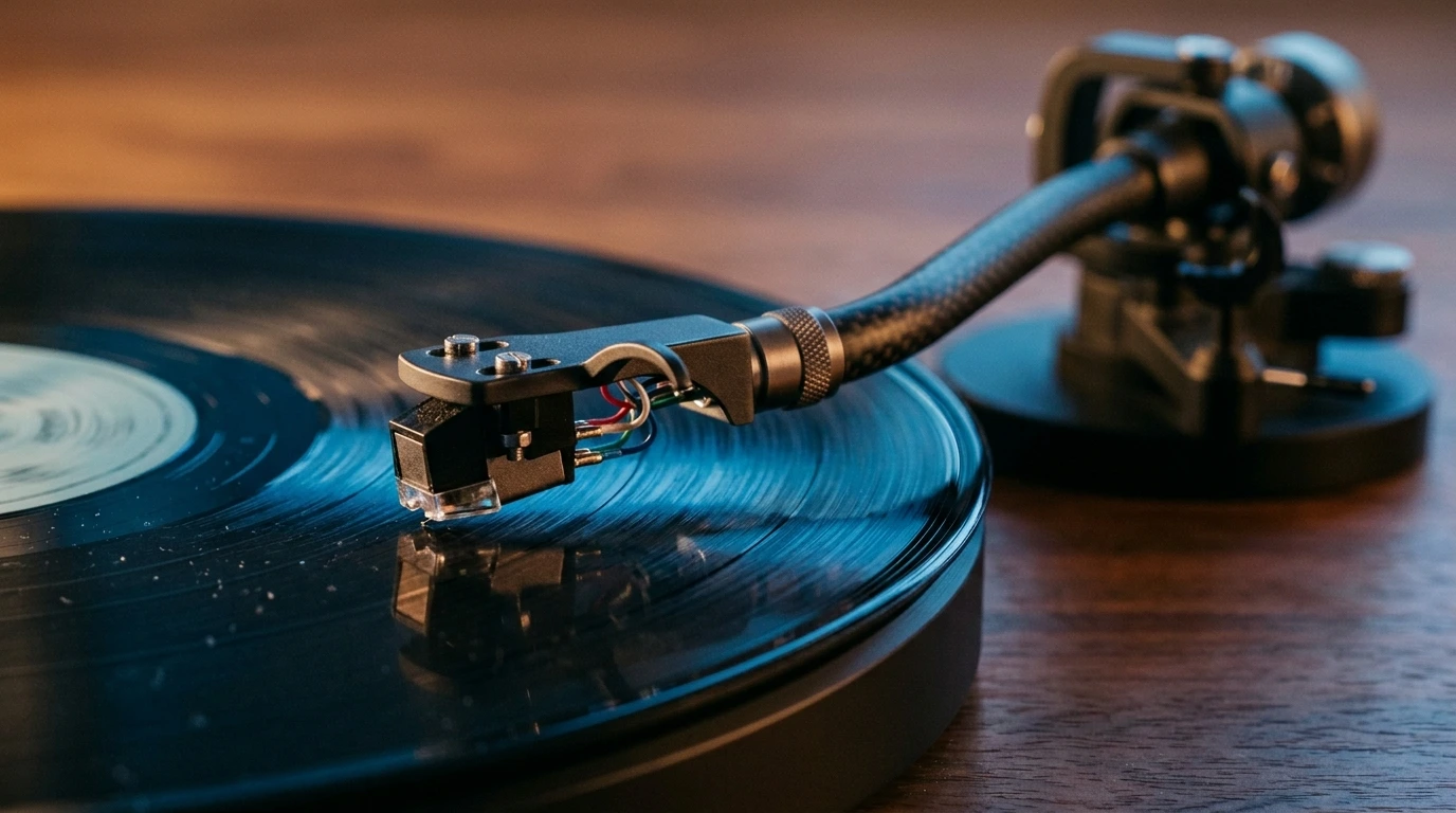 Enceintes hi-fi en triangle d'écoute